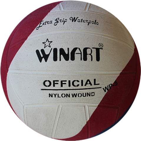 White Water Polo Ball (518x478), Png Download