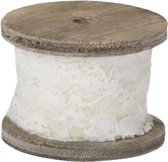 5" Wide Lace Stretch Ribbon - 1.5" Lace Stretch Wrap Ribbon 3 Yards - Ivory (755x755), Png Download