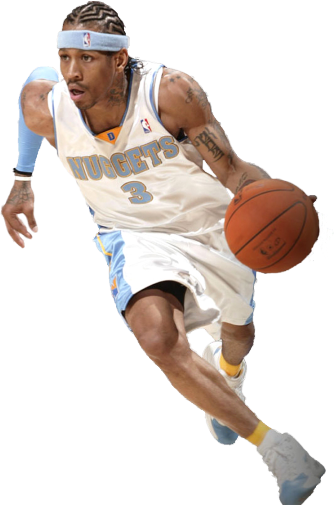 Alleniverson - Allen Iverson (709x1024), Png Download