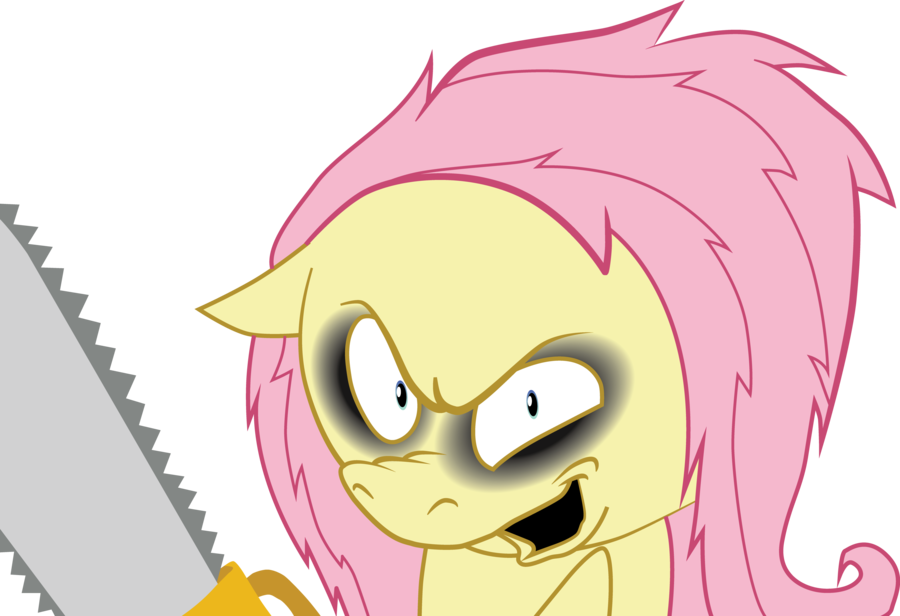 Stay Out Of My Shed - Fluttershy Mov (900x616), Png Download