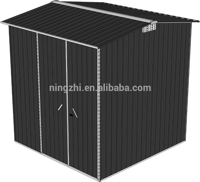 Metal Garden Storage Shed/gable Roof Shed For Sale - Shed (850x781), Png Download