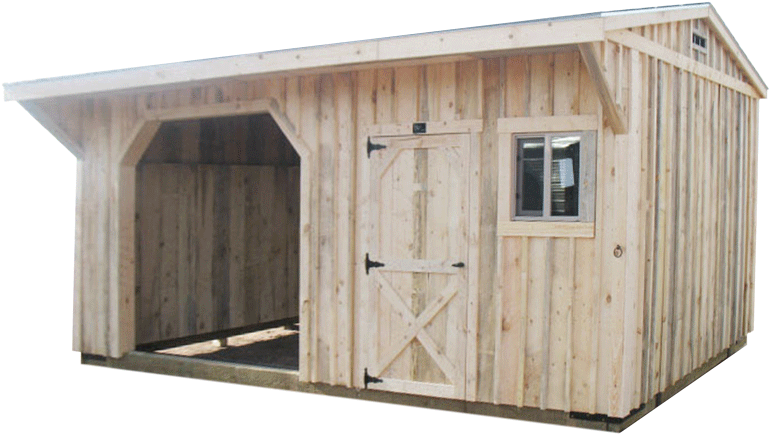 Tack Room Loafing Shed - Horse (800x533), Png Download
