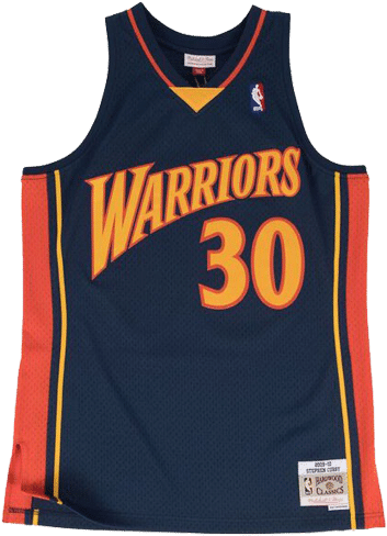 Jersey Swingman Mitchell & Ness Nba Allen Iverson Philadelphia - Throwback Warriors Jersey (500x500), Png Download