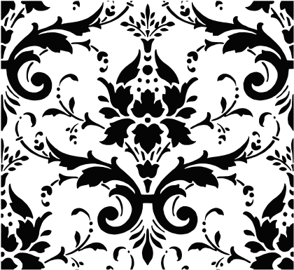 Damask Png Images (424x600), Png Download