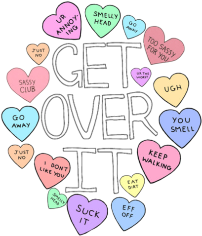 Boy, Girl, And Girly Image - Sassy Heart (500x500), Png Download