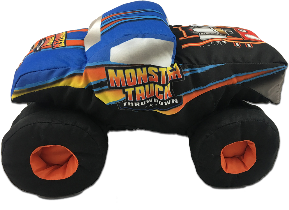 Monster Truck Throwdown Puff Truck - Truck (1024x1024), Png Download