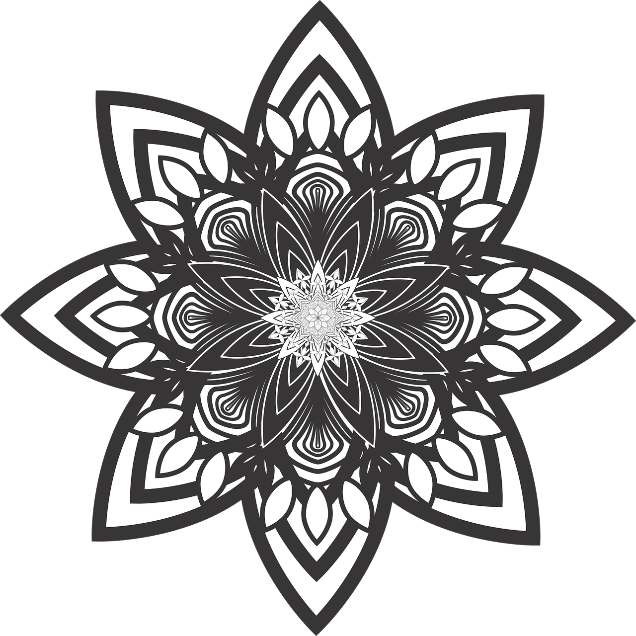 Mandala-1757304 960 720 (720x720), Png Download