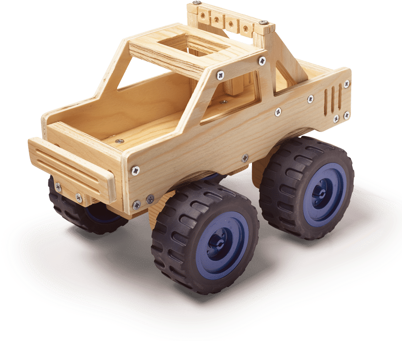 Monster Truck - Red Toolbox Red Toolb Monster Truck K078 (822x822), Png Download