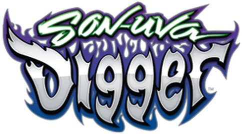 Picture - Son Uva Digger Monster Truck Logo (763x268), Png Download