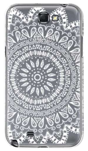 Bohemian Flower Mandala In White - East Urban Home Boho Flower Mandala By Nika Martinez (300x516), Png Download