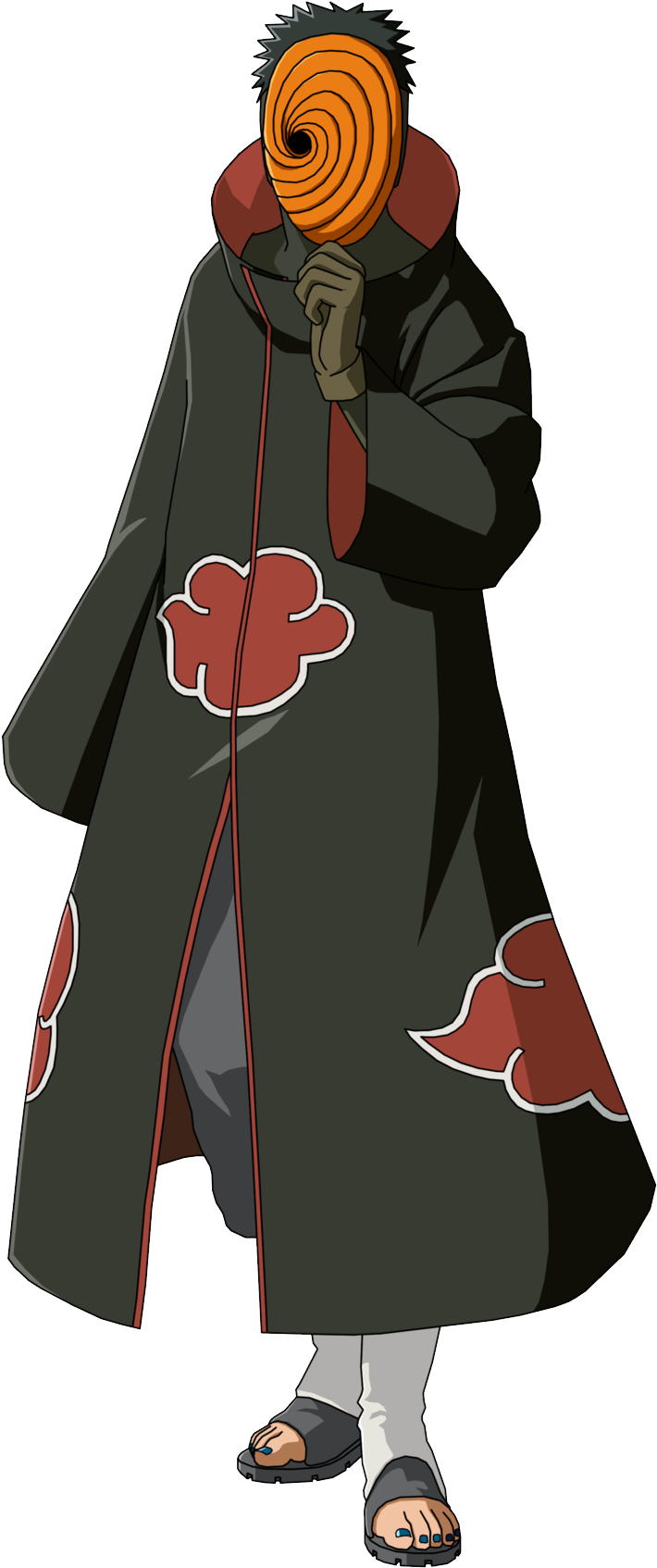 Obito Uchiha - Akatsuki - Naruto Obito (757x1722), Png Download