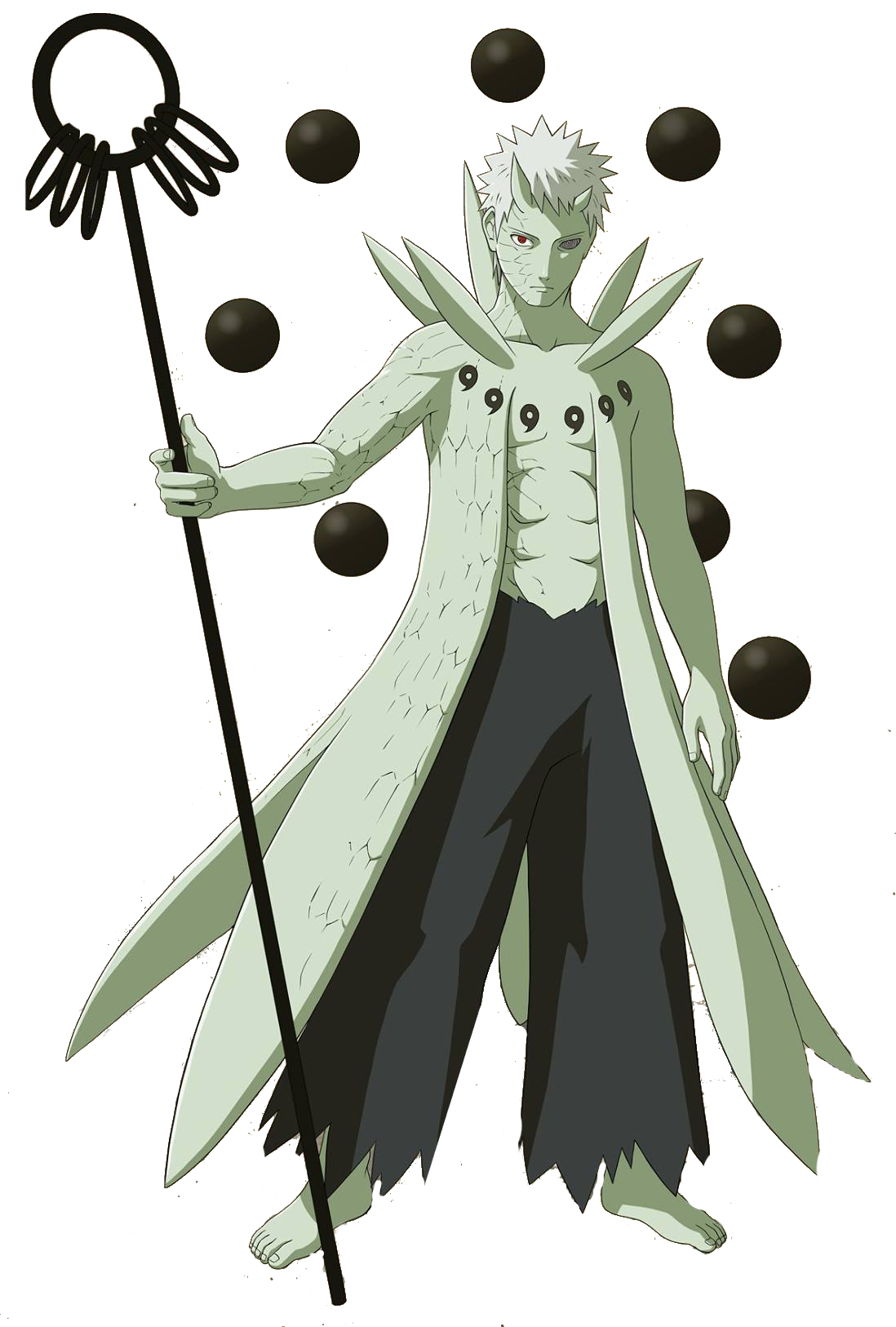 Obito Uchiha Jinchuriki - Obito Ten Tails Jinchuuriki (1098x1626), Png Download