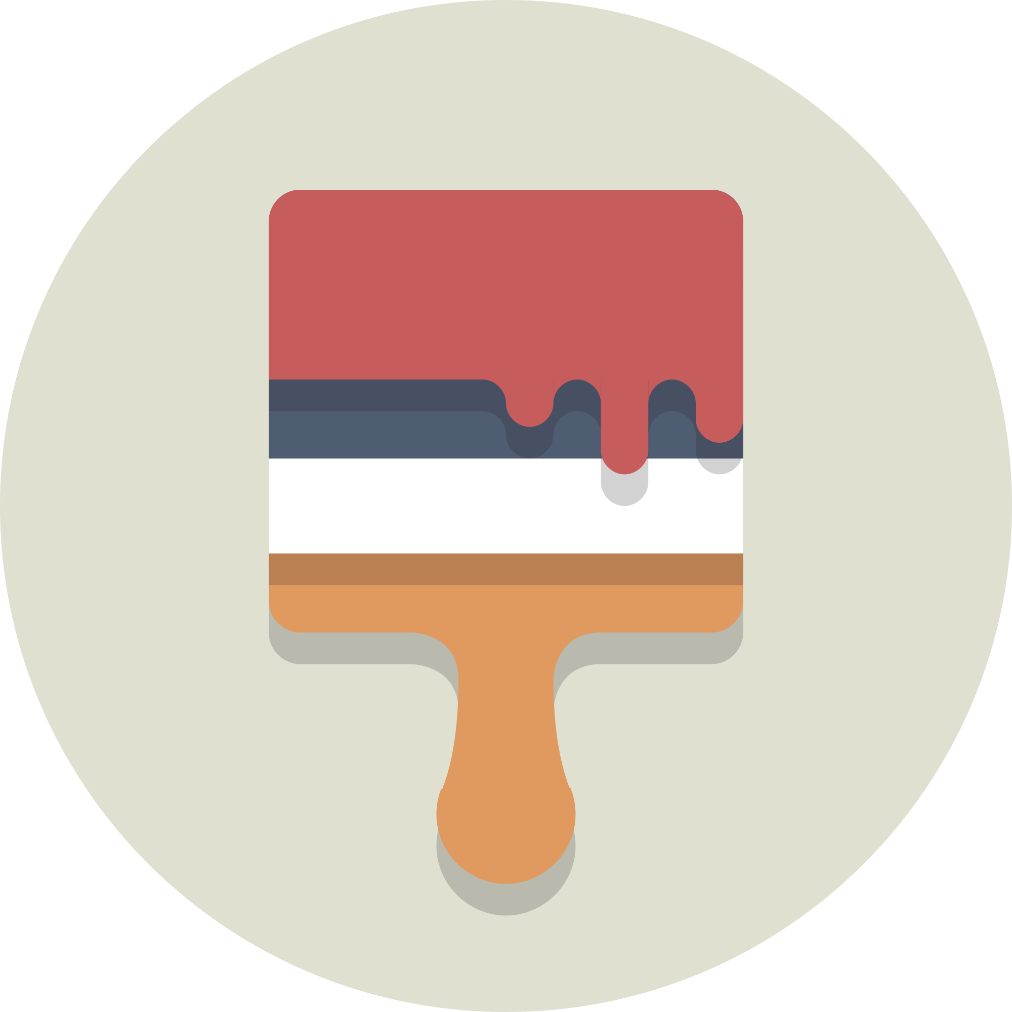 Open - Paint Brush Flat Icon (2000x2000), Png Download