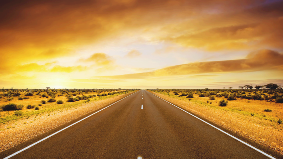 Australia Roads Clipart Australia Stock Photography - Tv Led 32 Westinghouse (900x506), Png Download