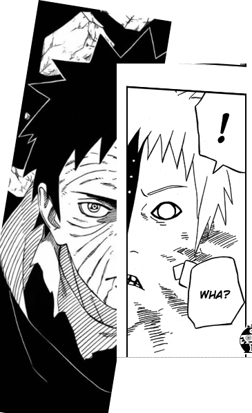 [ Img] - Obito Img Black And White (365x598), Png Download