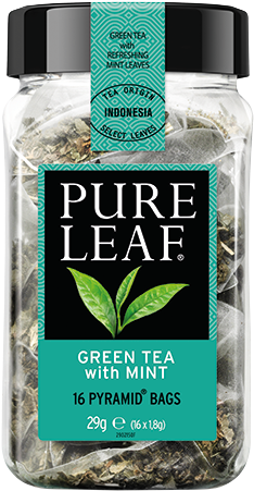 Green Tea With Mint - Pure Leaf Chai Tea (480x480), Png Download