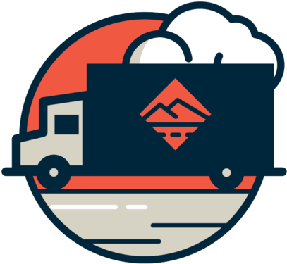 Road Id Shipping Truck (480x480), Png Download