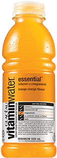 Vitaminwater Essential - Glaceau Vitamin Water Essential Orange - Orange (598x336), Png Download