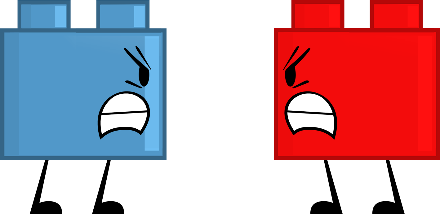 Lego Vs Lego Brick - Battle For Dream Island Lego (1419x690), Png Download