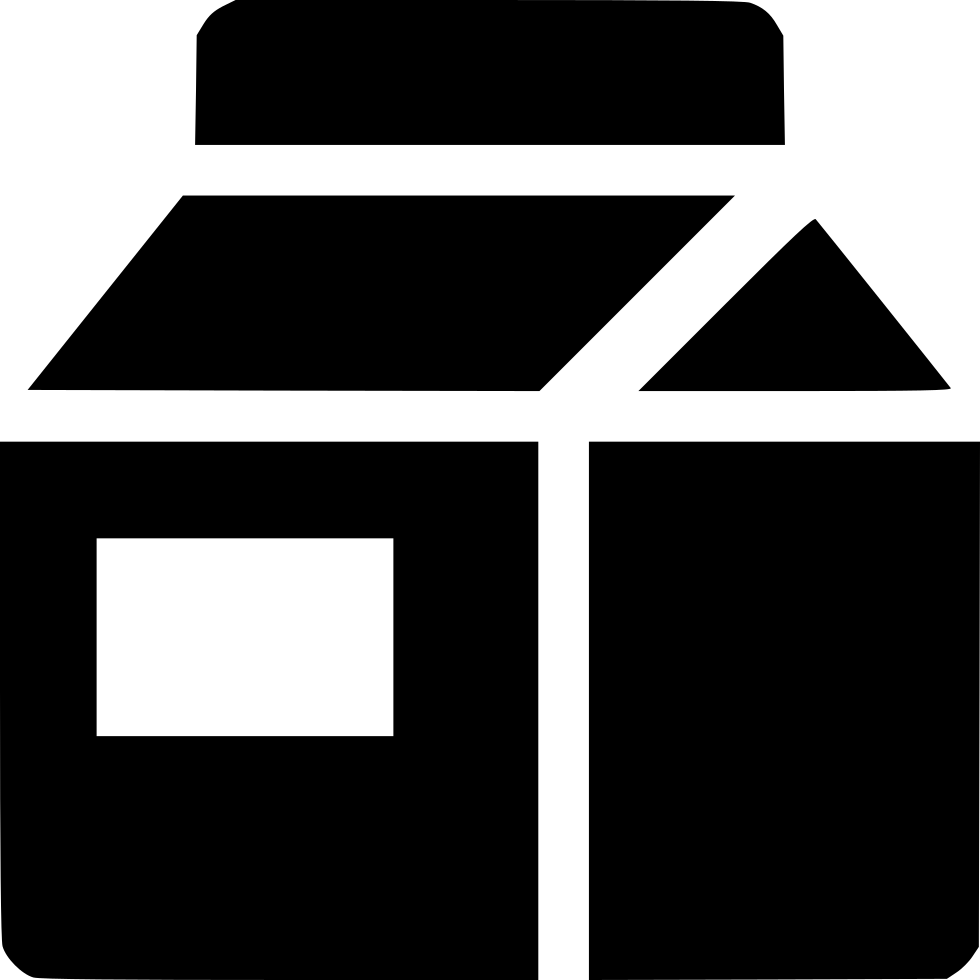 Milk Carton - - Carton Icon Png White (980x980), Png Download