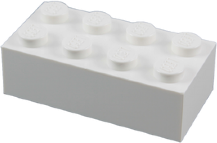 Buy Lego Brick 2 X 4 - Lego White Brick Png (700x700), Png Download