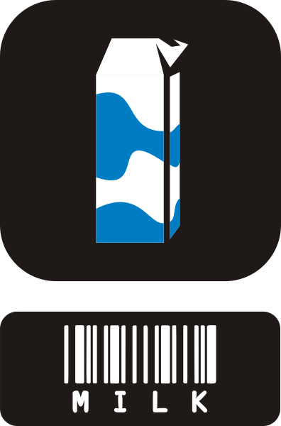Milk Carton (396x600), Png Download