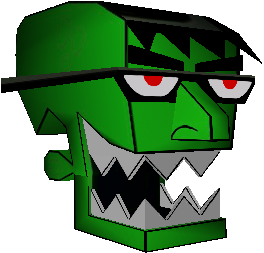 Download Zip Archive - Fairly Odd Parents Crocker Virus (750x650), Png Download