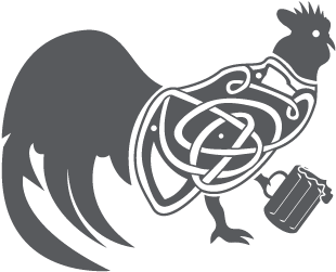 Drunk Rooster Bar & Grill (378x378), Png Download