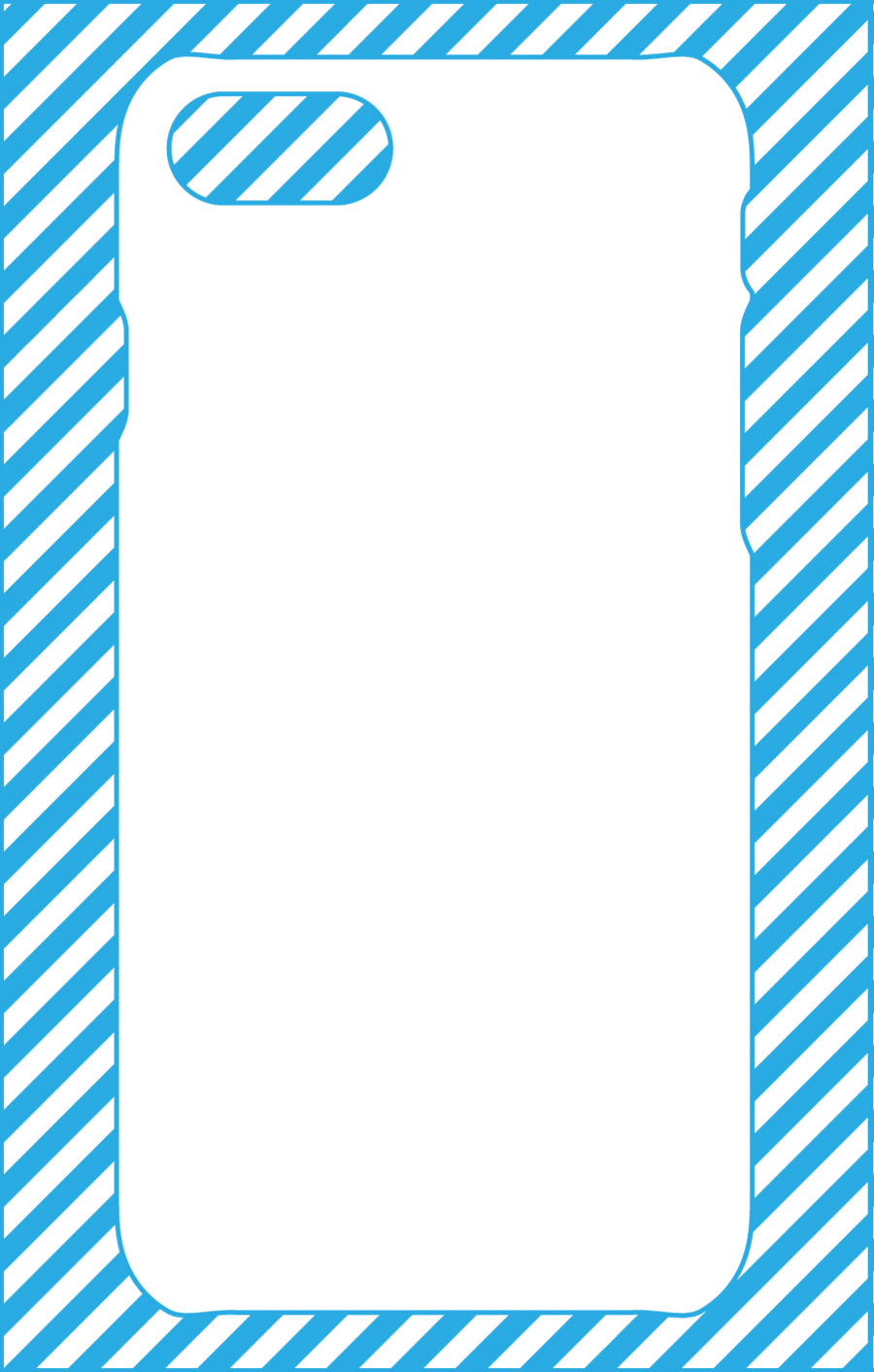 Printable Iphone 7 Plus Template Clipart Apple Iphone - Samsung Galaxy Note 5 Skin Template (900x1413), Png Download