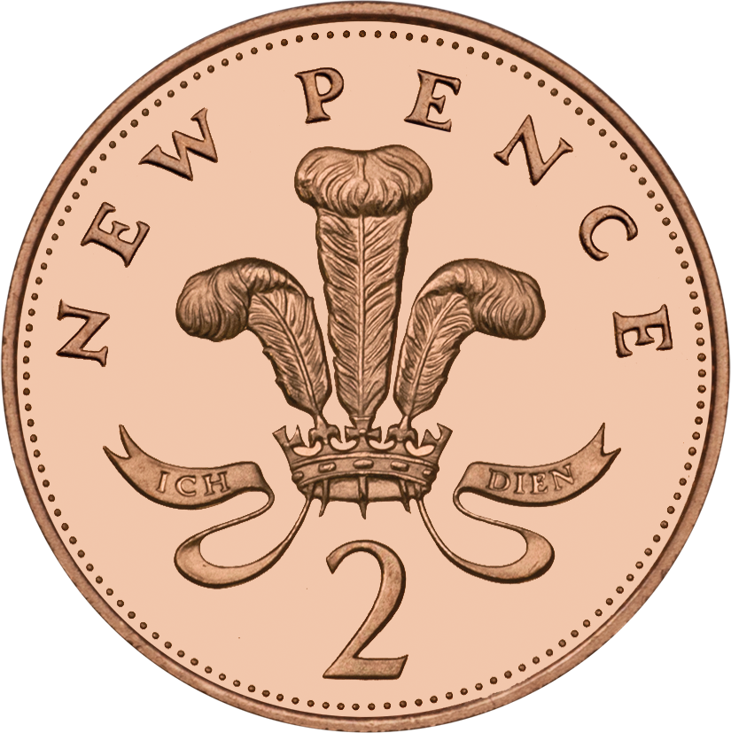 28 Collection Of British Coins Clipart - 2p Coin Uk (825x827), Png Download