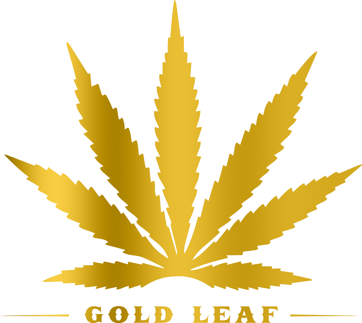 Gold Leaf Beer - Gold Weed Leaf Png (1491x1540), Png Download