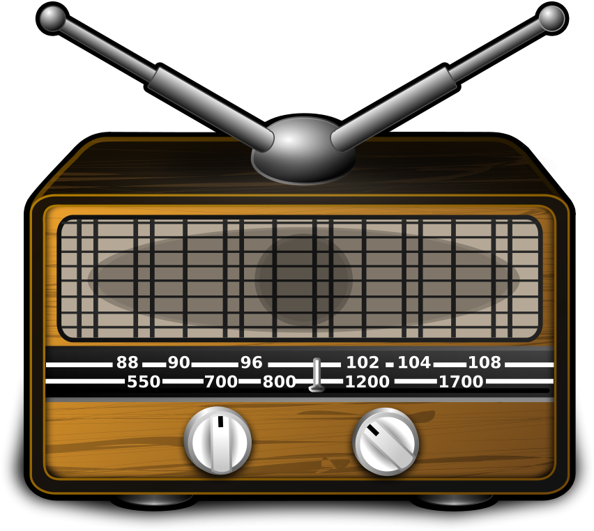 Old Radio Clipart Png (600x600), Png Download