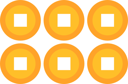 Coins Cutie Mark By Kinnichi On - Chinese Coin Vector Png (500x330), Png Download