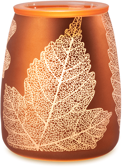 Gold Leaf Scentsy Warmer - Scentsy (600x600), Png Download