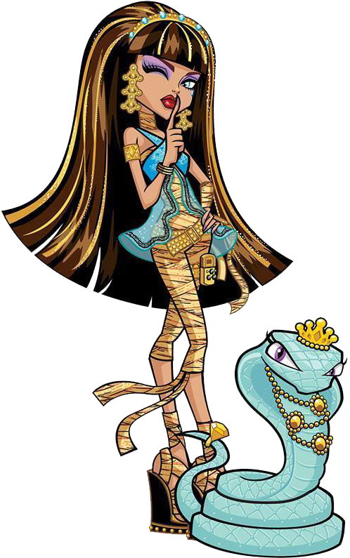 Cleo Secret Creepers - Cleo De Nile Pet (528x816), Png Download