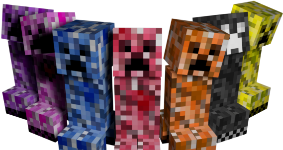 Creepers - Elemental Creeper (610x343), Png Download