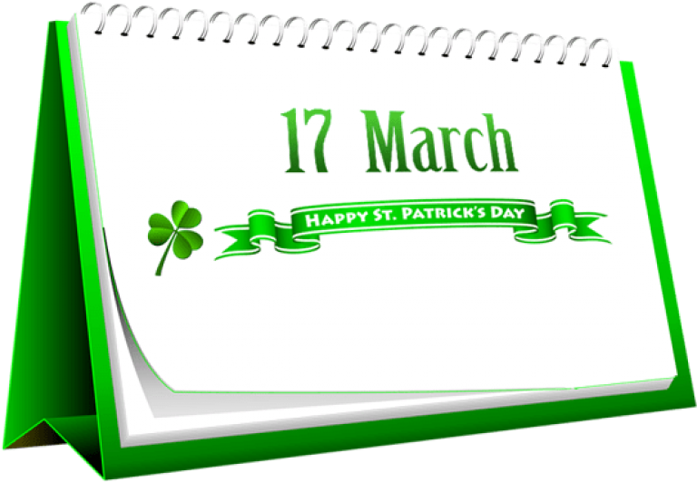St Patricks Day Png Clipart, Is Available For Free - St Patrick Day March 17 (834x579), Png Download