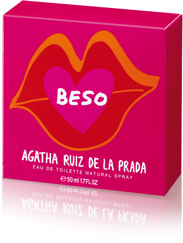 Agatha Ruiz De La Prada Beso Eau De Toilette Spray, (604x800), Png Download
