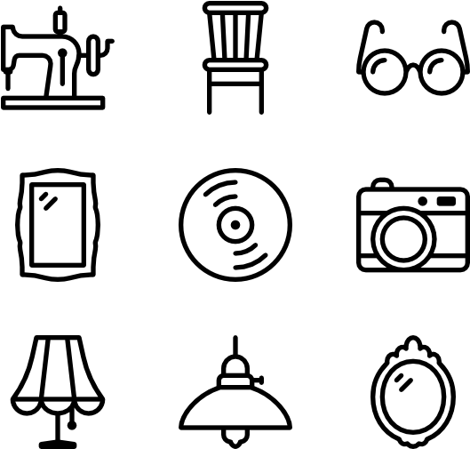 Retro - Fitness Icon Transparent Background (600x564), Png Download