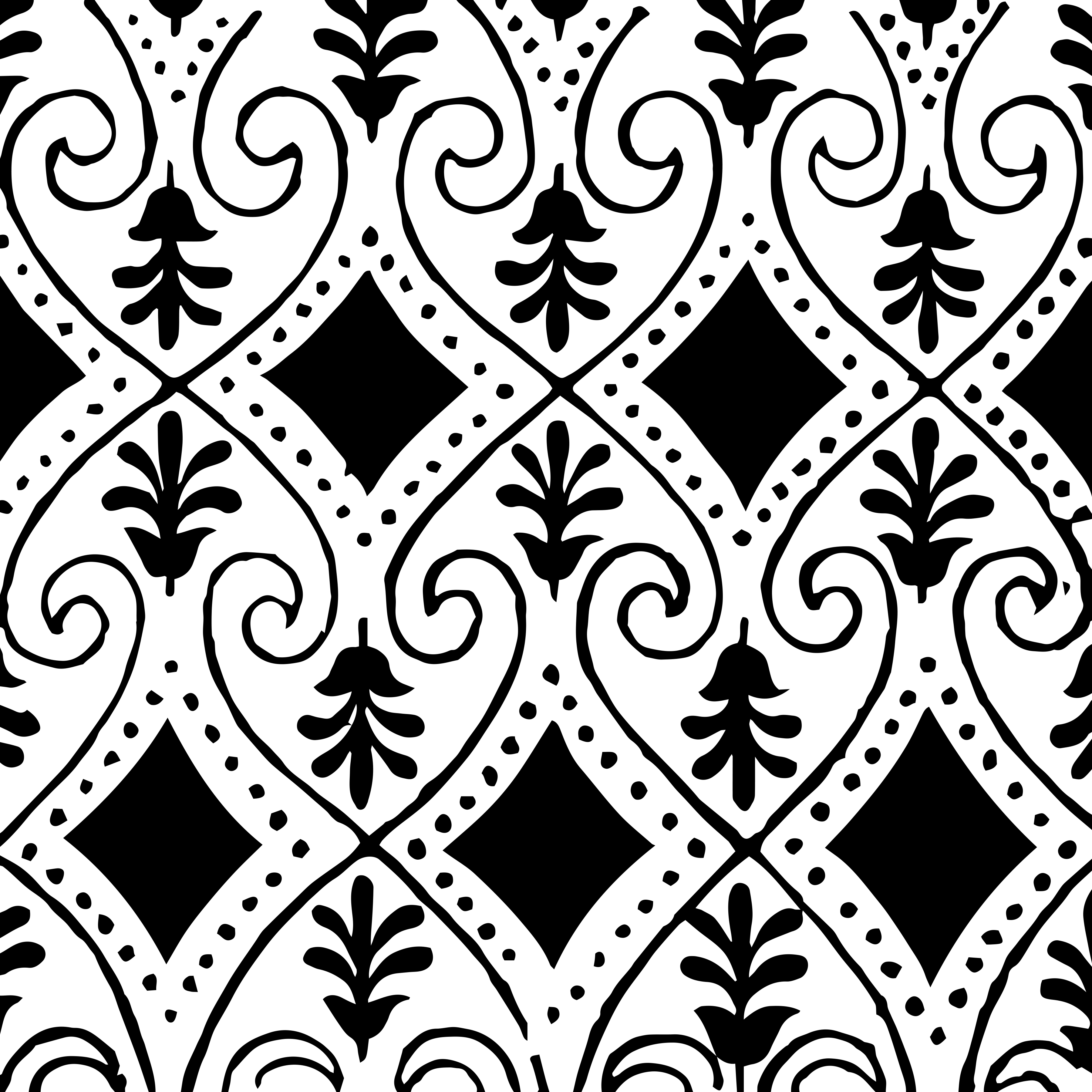 Free Download ~ Retro Overlay In Png Format, 300dpi - Gicléedruk: Egyptian Ornament, 41x41cm. (3600x3600), Png Download