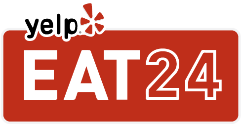Eat 24 Logo - Yelp Eat 24 Logo Transparent (517x265), Png Download