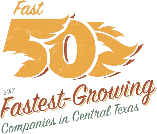 Fast 50 Logo Color Retro - Texan Allergy And Sinus Center (600x600), Png Download