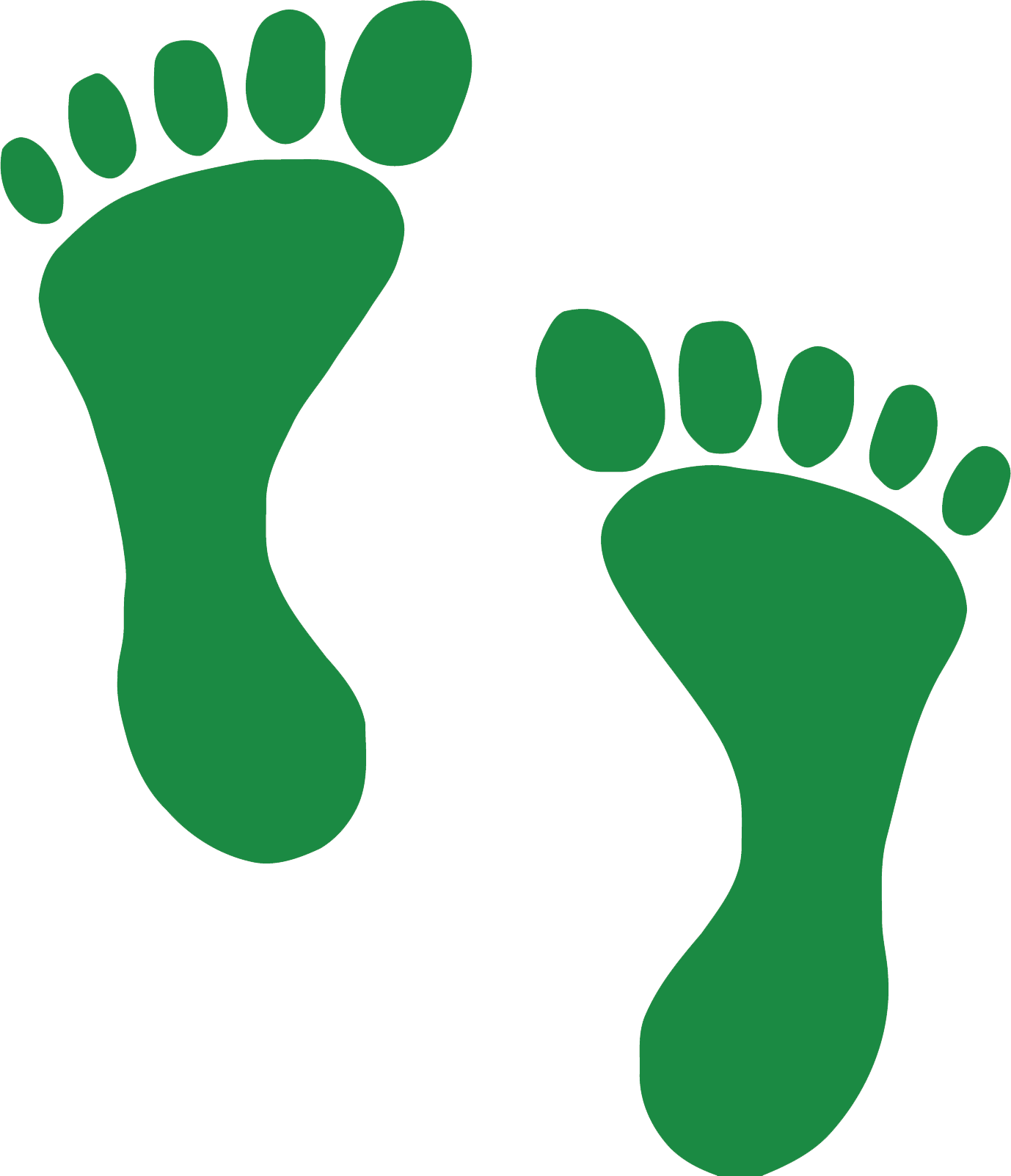 Image - Green Feet (1378x1603), Png Download
