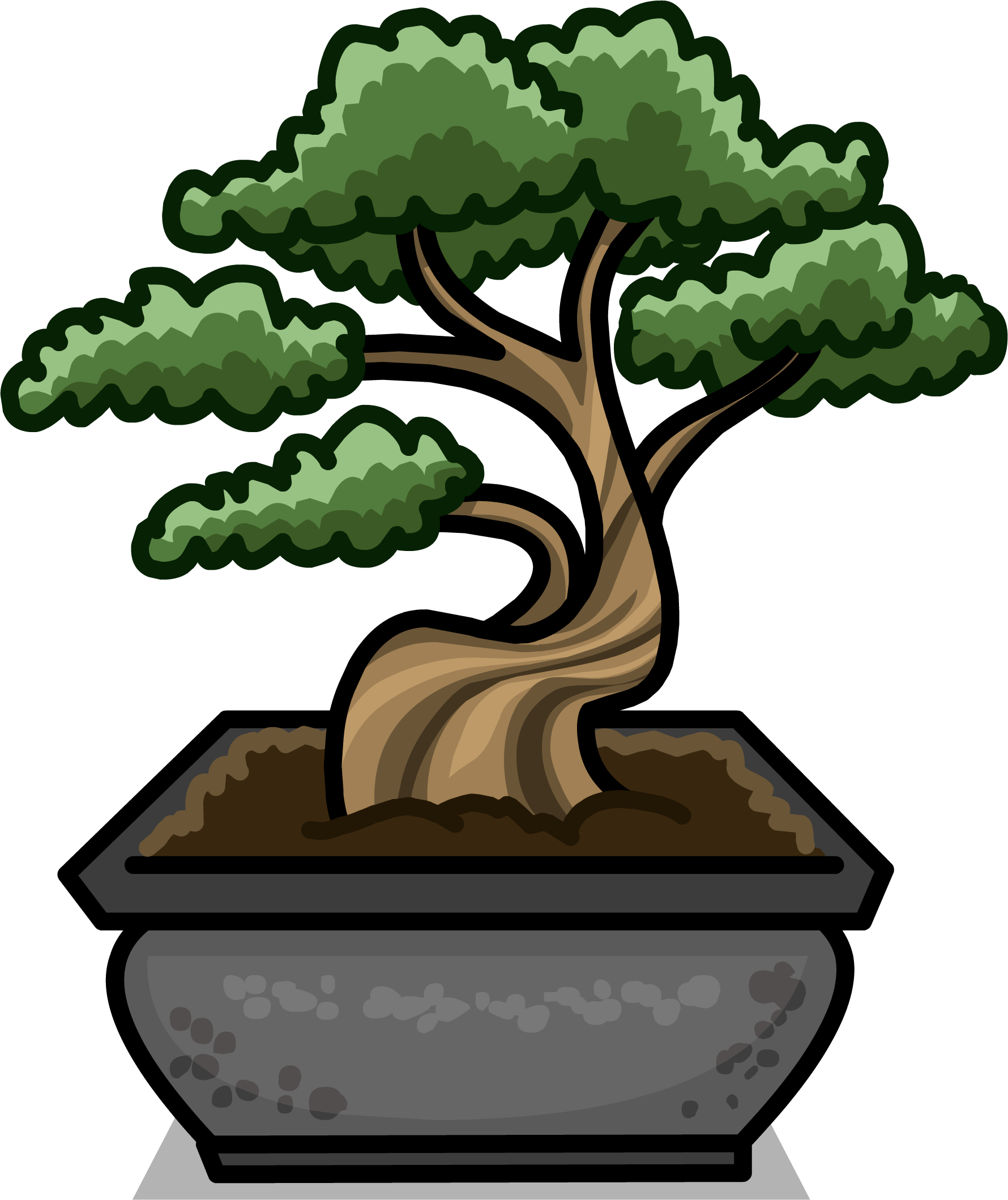 Bonsai Tree Sprite 002 - Bonsai Tree Png (1780x2119), Png Download