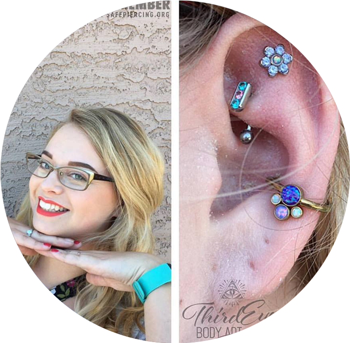 Piercings - Earrings (737x732), Png Download