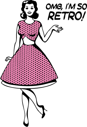 No Longer Modern And Not Quite Vintage, The Retro Trend - Women Of The 1960s By Sheila Hardy (305x446), Png Download