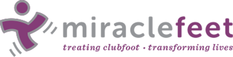 Miracle Feet • Treating Clubfoot • Transforming Lives - Miracle Feet Logo (817x202), Png Download