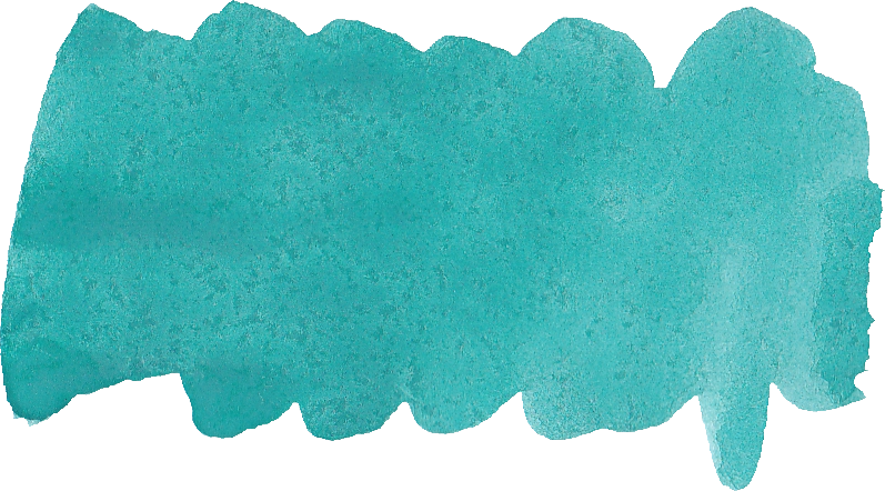 Free Download - Turquoise Watercolor Stroke (797x442), Png Download