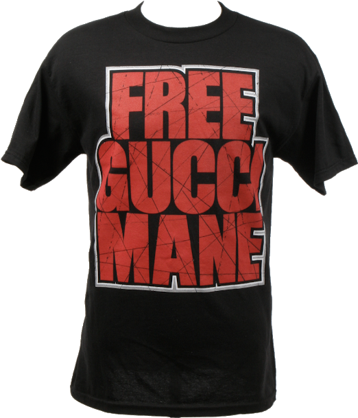 I Think Gucci Mane Has More T-shirts Than He Does Record - Free Gucci Mane Shirt (640x640), Png Download
