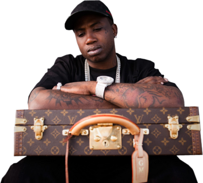 구찌 갈기의 Psd - Gucci Mane (400x362), Png Download